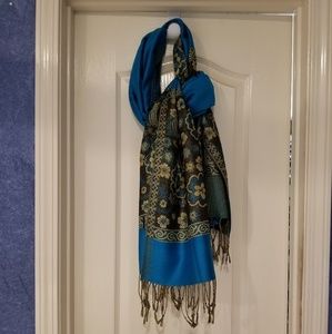 Cashmere shawl scarf